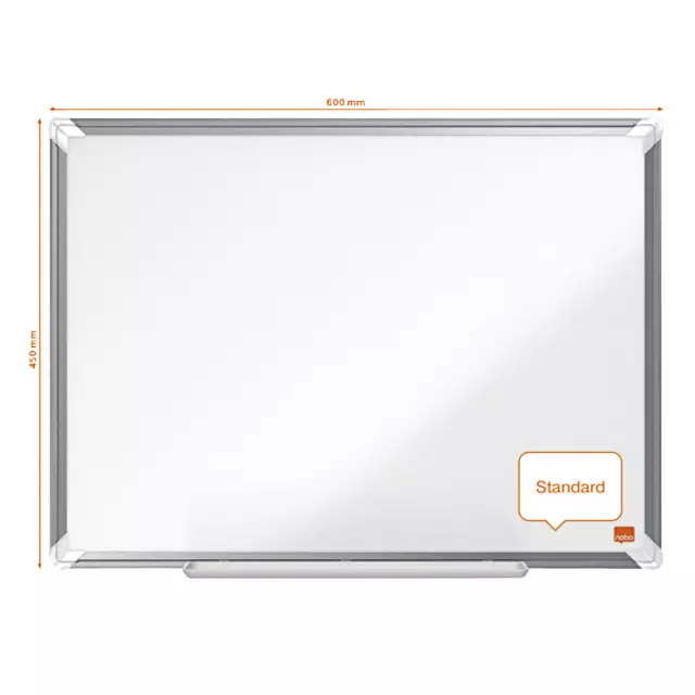 Een Whiteboard Nobo Premium Plus 45x60cm emaille koop je bij Sysdicom BV