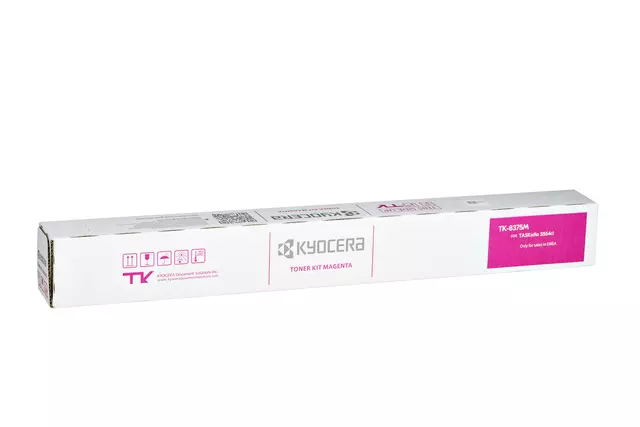 Een Toner Kyocera TK-8375M rood koop je bij Schellen Boek- en Kantoorboekhandel