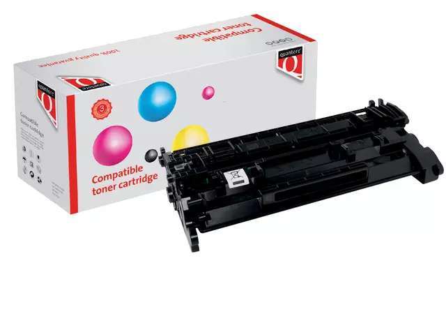 Tonercartridge Quantore alternatief tbv HP CF226X 26X zwart EHC