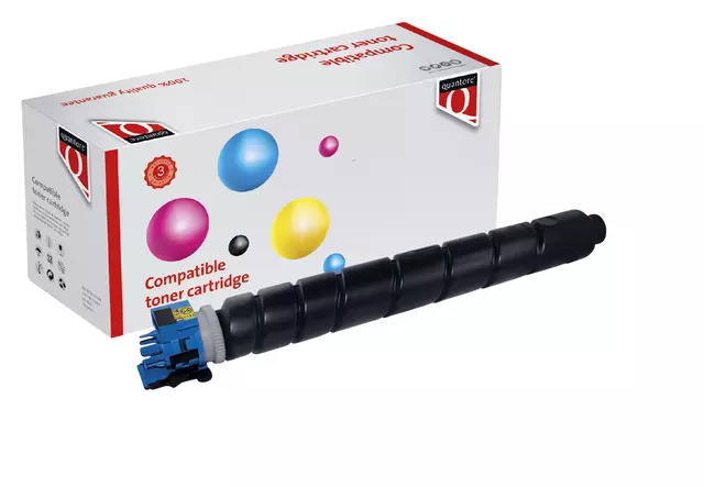 Een Tonercartridge Quantore alternatief tbv Kyocera TK-8345C blauw koop je bij Continu Kantoor