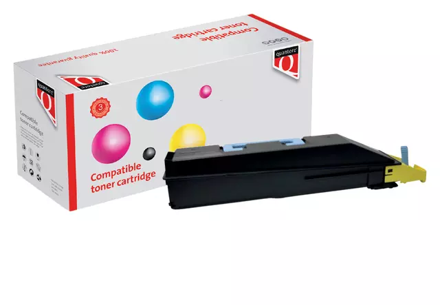 Een Tonercartridge Quantore alternatief tbv Kyocera TK-865Y geel koop je bij Company Supplies