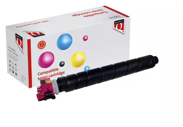 Toner Quantore alternatief tbv Kyocera TK-8345M rood