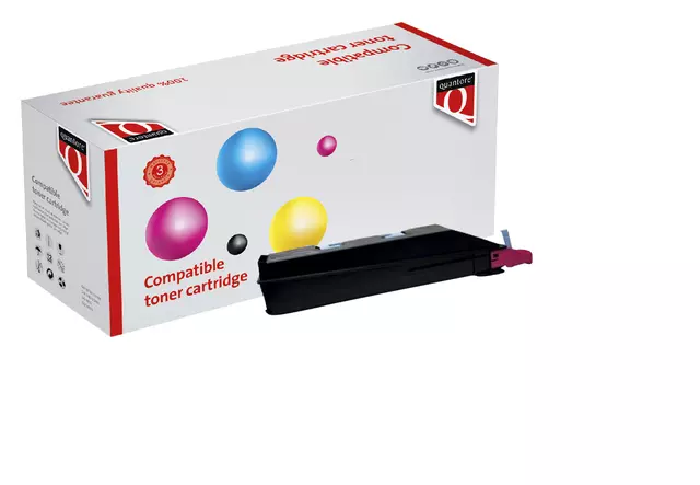 Een Toner Quantore alternatief tbv Kyocera TK-865M rood koop je bij De Joma BV