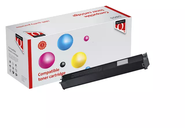 Toner Quantore alternatief tbv Sharp MX-31GTBA zwart