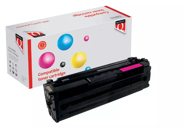 Een Tonercartridge Quantore alternatief tbv Samsung CLT-M506L/ELS rood koop je bij Kantoorboekhandel Van Atten