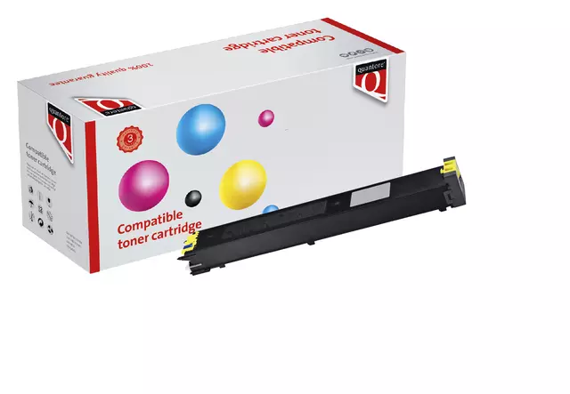 Toner Quantore alternatief tbv Sharp MX-31GTYA geel