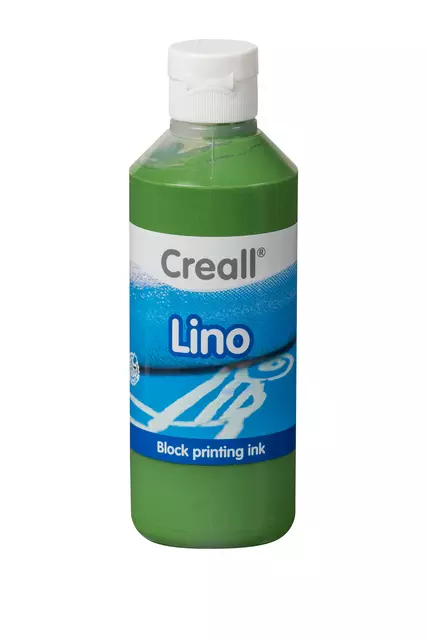 Een Linoleumverf Creall Lino groen 250ml koop je bij All Office Kuipers BV