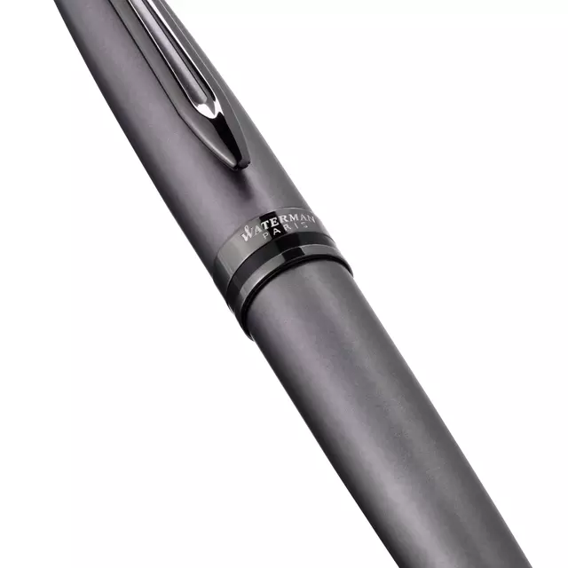 Een Vulpen Waterman Expert metallic silver lacquer RT fijn koop je bij De Joma BV