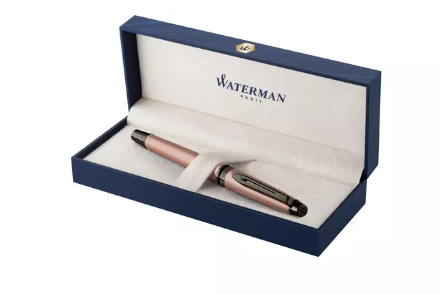 Een Vulpen Waterman Expert metallic rose gold lacquer RT fijn koop je bij Sysdicom BV