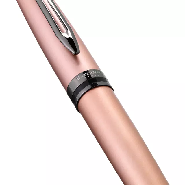 Een Vulpen Waterman Expert metallic rose gold lacquer RT fijn koop je bij De Rijk Kantoorshop