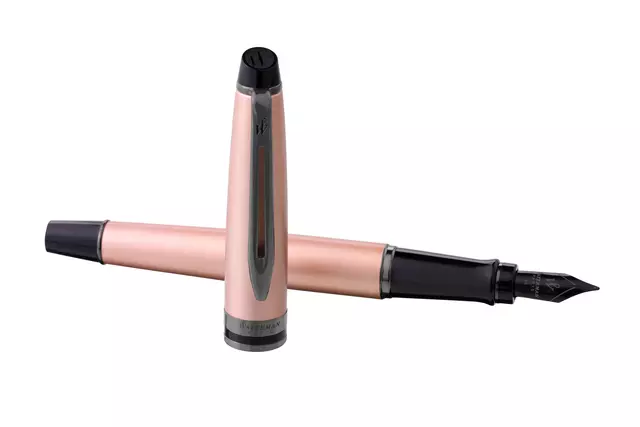 Een Vulpen Waterman Expert metallic rose gold lacquer RT medium koop je bij De Rijk Kantoorshop