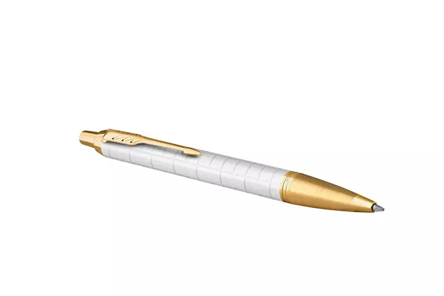 Een Balpen Parker IM Premium pearl GT medium koop je bij Kantorice office & business supplies