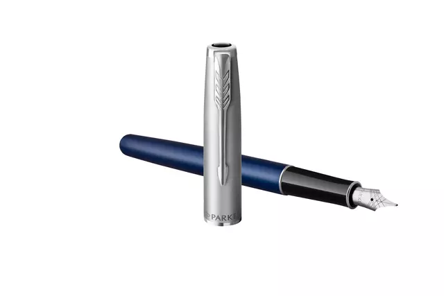 Een Vulpen Parker Sonnet Essential blue lacquer CT medium koop je bij Sysdicom BV