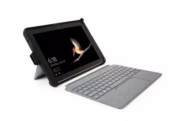 Een Beschermhoes Kensington BlackBelt voor Surface Go en Go 2 zwart koop je bij De Joma BV