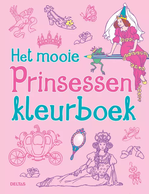 Een Kleurboek Deltas mooie prinsessen koop je bij De Rijk Kantoorshop