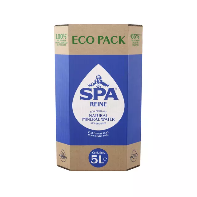 Een Water Spa Reine blauw Eco Pack 5 liter koop je bij De Joma BV