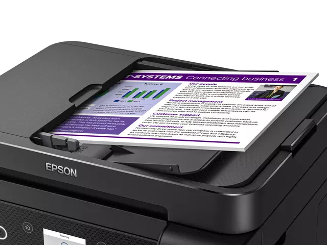 Een Multifunctional inktjet printer Epson Ecotank ET-3850 koop je bij De Joma BV