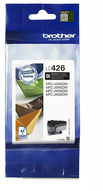 Een Inktcartridge Brother LC-426BK zwart koop je bij Company Supplies