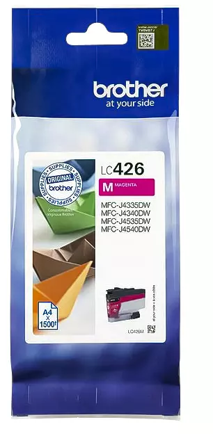 Een Inktcartridge Brother LC-426M rood koop je bij Deska Alles voor Kantoor