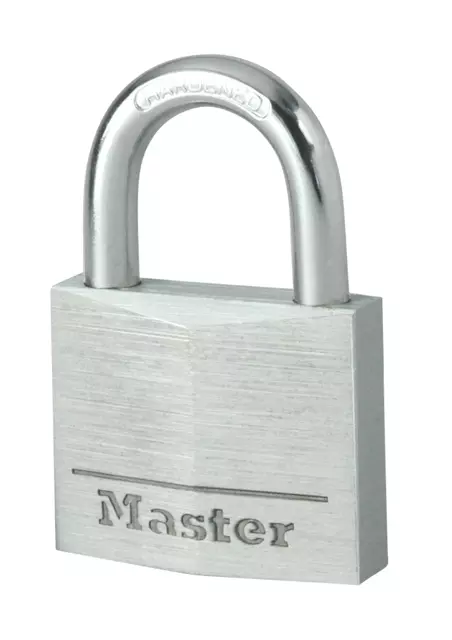 Een Hangslot Master Lock aluminium 30mm koop je bij QuickOffice BV