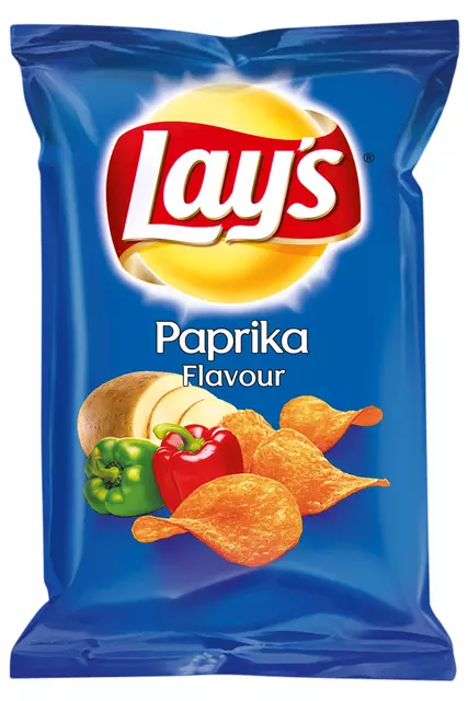 Een Lay's Chips Paprika zakje 40gr koop je bij All Office Kuipers BV