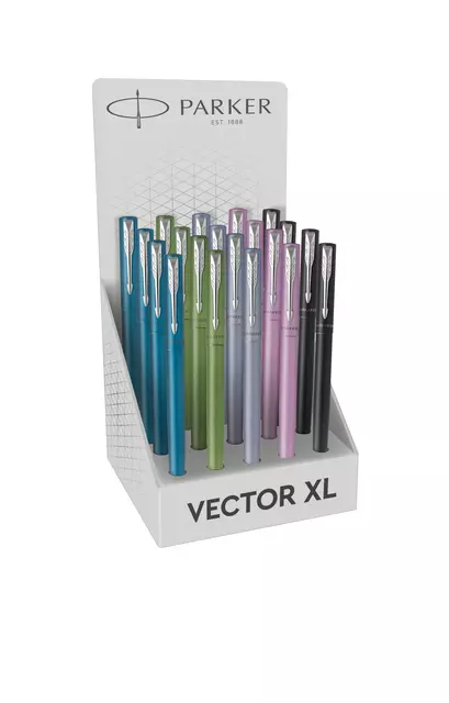 Een Vulpen Parker Vector XL assorti medium koop je bij iPlusoffice
