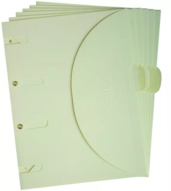 Een Smartfolder - pak van 6 - A4 - beige koop je bij All Office Kuipers BV
