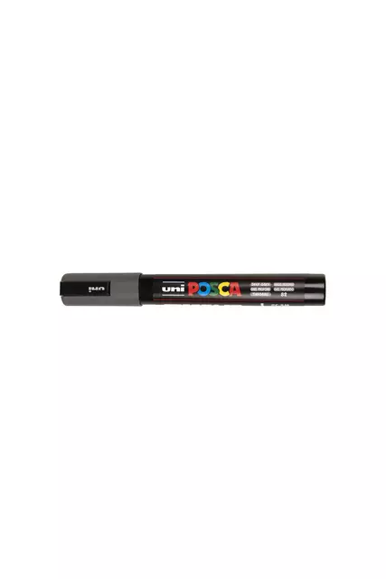 Verfstift Posca PC5M medium diepgrijs