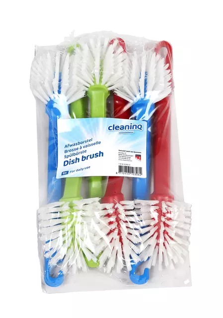 Een Afwasborstel Cleaninq professioneel assorti set à 6 stuks koop je bij van Kerkvoorde & Hollander B.V.