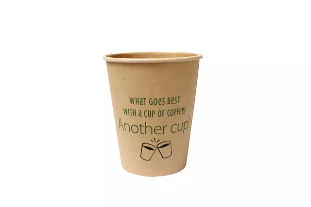 Een Beker IEZZY coffee-to-go 237ml karton koop je bij All Office Kuipers BV