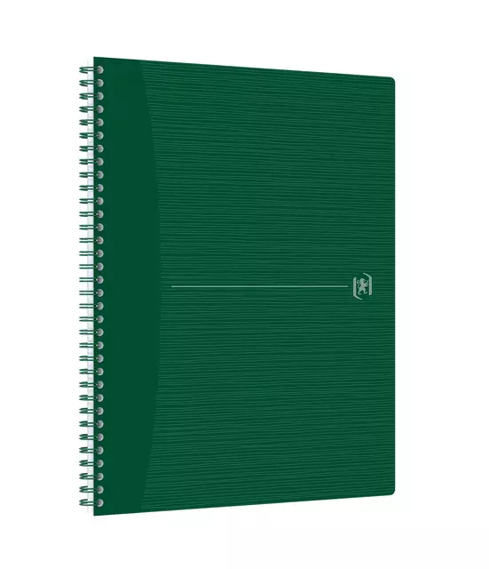 Een Spiraalblok Oxford Origin A4+ lijn 140 pagina's 80gr groen koop je bij Kantorice office & business supplies