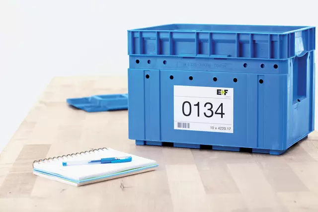 Een Recycling etiketten A4 199.6x143.5mm permanent koop je bij All Office Kuipers BV