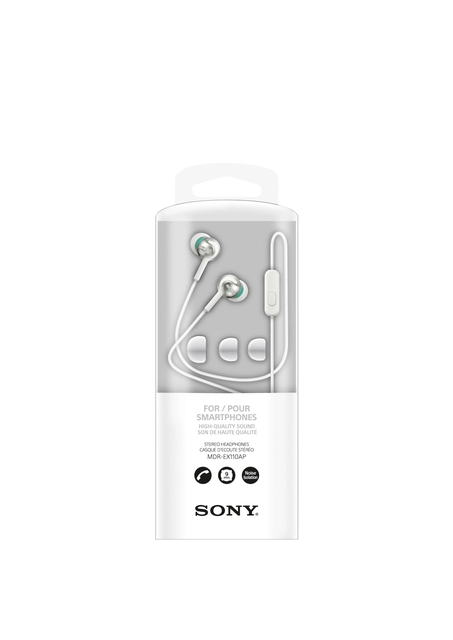 Een Oortelefoon Sony in-ear EX110 9mm incl. mic wt koop je bij iPlusoffice