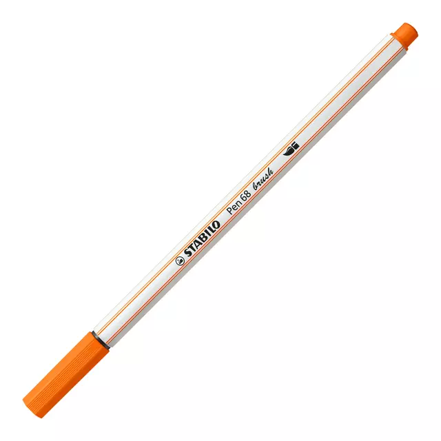 Een Brushstift STABILO Pen 568/30 bleek vermiljoen koop je bij De Joma BV