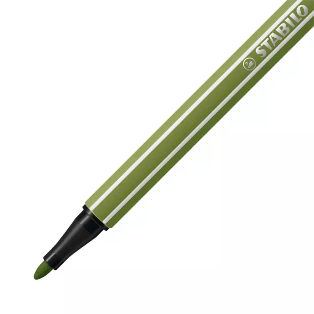 Een Viltstift STABILO Pen 68/35 M mosgroen koop je bij Egner kantoorspecialisten