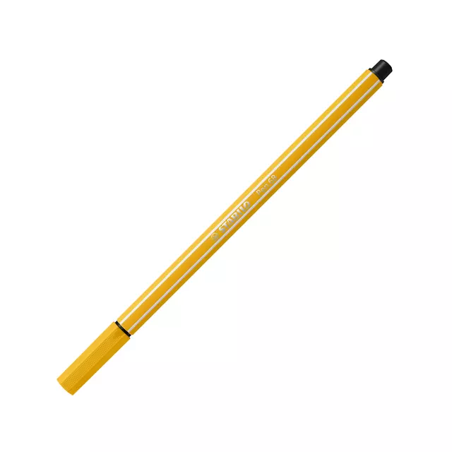 Een Viltstift STABILO Pen 68/87 medium curry koop je bij Kantorice office & business supplies