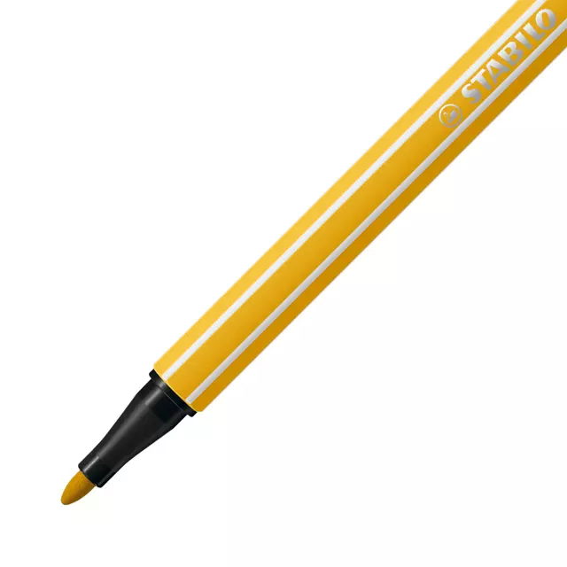 Een Viltstift STABILO Pen 68/87 medium curry koop je bij Supply Mij