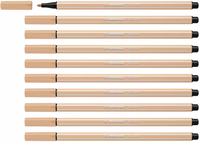 Een Viltstift STABILO Pen 68/86 medium nude koop je bij Kantorice office & business supplies