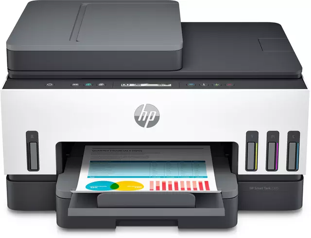 Een Multifunctional inktjet printer HP Smart Tank 7305 koop je bij Deska Alles voor Kantoor