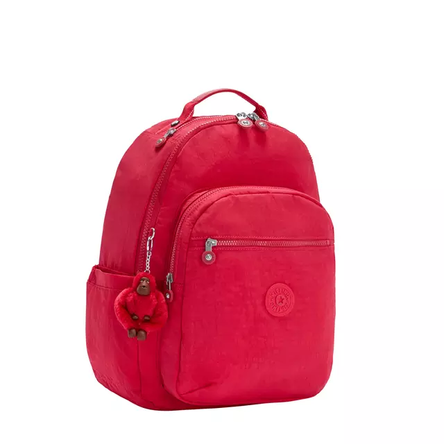 Een Rugzak Kipling Seoul True Pink koop je bij De Rijk Kantoorshop