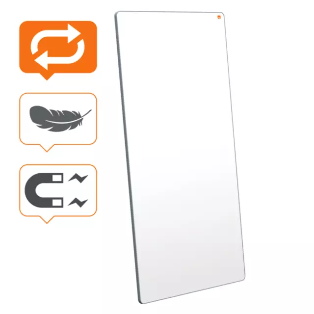 Een Whiteboard Nobo Move & Meet 1800x900mm koop je bij Friese Schrijfkamer