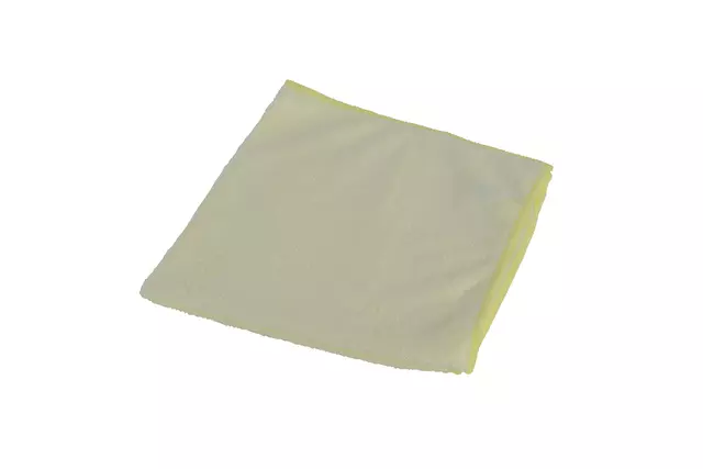 Buy your Microvezeldoek Cleaninq basic 38x38 cm geel at QuickOffice BV