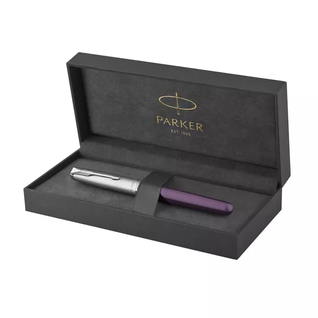 Een Vulpen Parker Sonnet Essential sandblasted violet CT medium koop je bij Clippz! Office Supplies