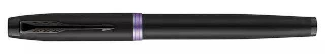 Een Vulpen Parker IM black purple vibrant ring fijn koop je bij Kantoorboekhandel Van Atten