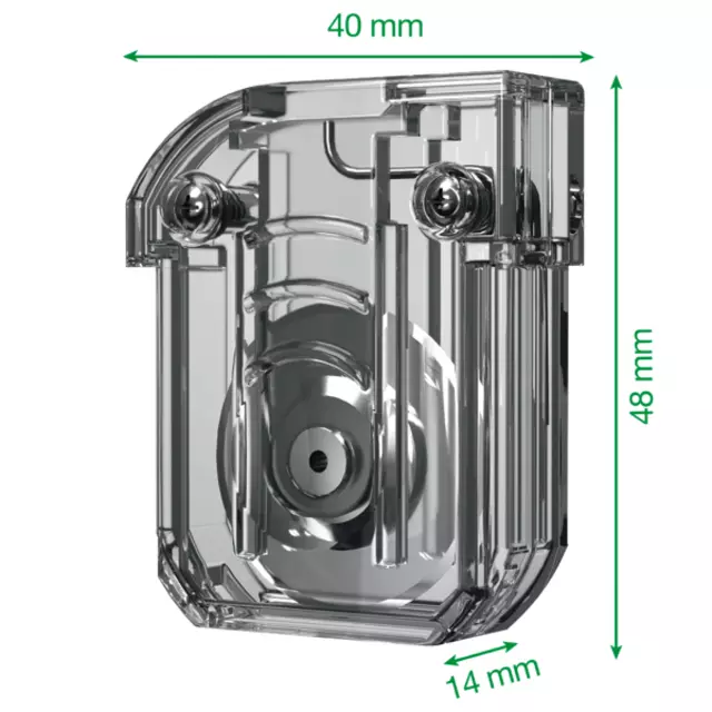 Rechtsnijdend Mes voor rolsnijmachine Leitz Precision Office A4+ en A3 2 stuks