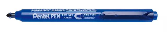 Een Viltstift Pentel NXS15 1mm blauw koop je bij All Office Kuipers BV
