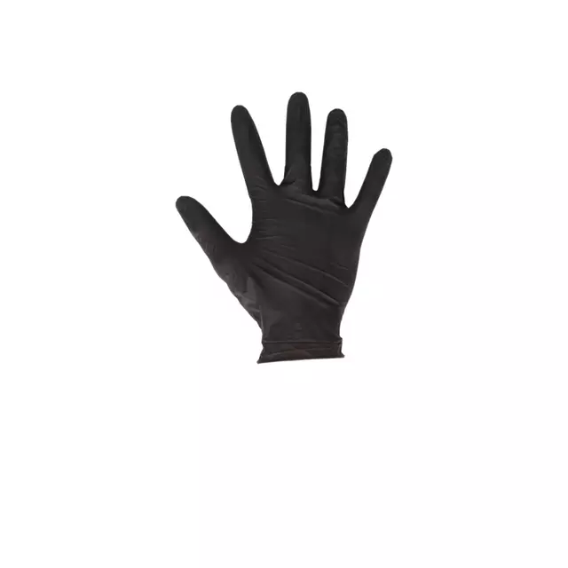 Een Handschoen CMT M soft nitril zwart koop je bij All Office Kuipers BV