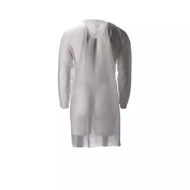 Een Blouse visiteur CMT PP non-tissé longue bouton pression 104cm M blanc koop je bij QuickOffice BV