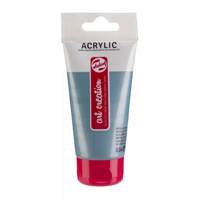 Een Acrylverf Talens Art Creation 834 metallicblauw tube à 75ml koop je bij Clippz! Office Supplies