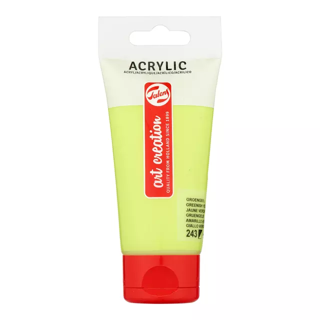 Een Acrylverf Talens Art Creation 243 groengeel tube à 75ml koop je bij Kantorice office & business supplies